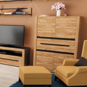 АФИНА А16а Шкаф МЦН (крафт) в Александровском - alexsandrovskoe.ok-mebel.com | фото 2