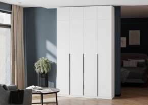 Антресоль 1600 «ШК-5» Белый текстурный в Александровском - alexsandrovskoe.ok-mebel.com | фото 4