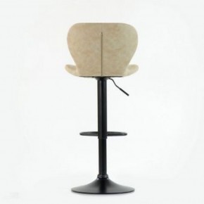 Барный стул Barneo N-86 Time / Black / VPU Beige Vintage PK970-1 в Александровском - alexsandrovskoe.ok-mebel.com | фото 3