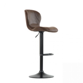 Барный стул Barneo N-86 Time / Black / VPU Brown Vintage коричневый винтаж PK970-18 в Александровском - alexsandrovskoe.ok-mebel.com | фото