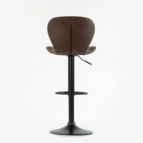 Барный стул Barneo N-86 Time / Black / VPU Brown Vintage коричневый винтаж PK970-18 в Александровском - alexsandrovskoe.ok-mebel.com | фото 2