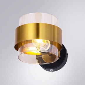 Бра Arte Lamp Carlo A8205AP-1BK в Александровском - alexsandrovskoe.ok-mebel.com | фото 2