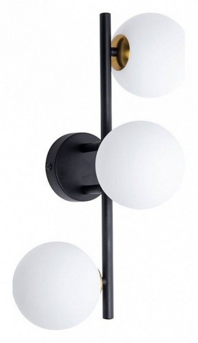 Бра Arte Lamp Gemini A2243PL-3BK в Александровском - alexsandrovskoe.ok-mebel.com | фото
