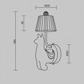 Бра Maytoni Senor Alpaca MOD377WL-L6W3K в Александровском - alexsandrovskoe.ok-mebel.com | фото 9