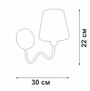 Бра Vitaluce V1848 V1848-8/1A в Александровском - alexsandrovskoe.ok-mebel.com | фото 6