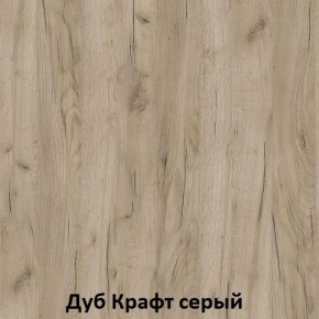 ДАРЬЯ Шкаф (Крафт серый/Крафт белый) гостиная в Александровском - alexsandrovskoe.ok-mebel.com | фото 2