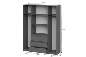 ДЕНВЕР Спальный гарнитур (модульный) в Александровском - alexsandrovskoe.ok-mebel.com | фото 9