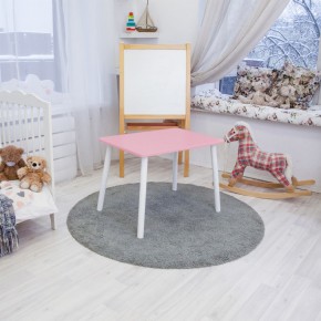 Детский стол Rolti Baby (розовый/белый, массив березы/мдф) в Александровском - alexsandrovskoe.ok-mebel.com | фото