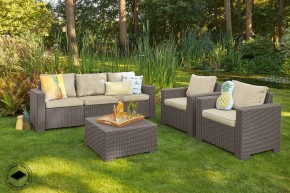 Диван Калифорния 3-х местный (California 2 Sofa), капучино в Александровском - alexsandrovskoe.ok-mebel.com | фото 3