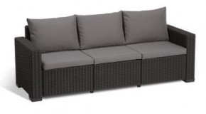 Диван Калифорния 3-х местный (California 3 Sofa), графит в Александровском - alexsandrovskoe.ok-mebel.com | фото 2