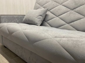 Диван Престиж-15 (НПБ+МДФ) велюр Sensey silver в Александровском - alexsandrovskoe.ok-mebel.com | фото 7
