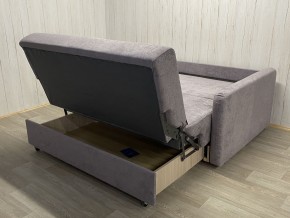 Диван Уют Аккордеон БД 1400 с подлокотниками (НПБ) велюр Comfort 7 в Александровском - alexsandrovskoe.ok-mebel.com | фото 5