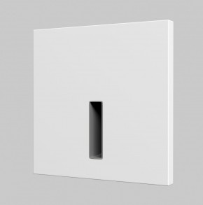 DK1030-WH Светильник встраиваемый в стену, IP 20, LED 3000K, 3 Вт, белый, алюминий в Александровском - alexsandrovskoe.ok-mebel.com | фото