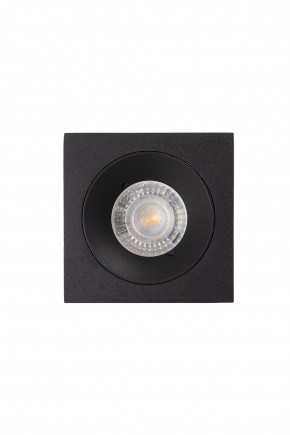 DK2025-BK Встраиваемый светильник, IP 20, 50 Вт, GU10, черный, алюминий в Александровском - alexsandrovskoe.ok-mebel.com | фото