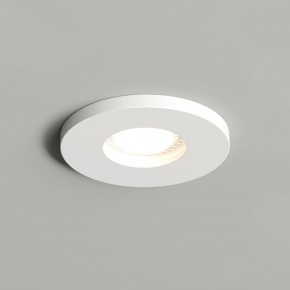 DK2036-WH Встраиваемый светильник влагозащ., IP 44, до 15 Вт, GU10, LED, белый, алюминий в Александровском - alexsandrovskoe.ok-mebel.com | фото 1