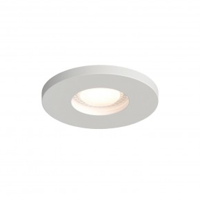 DK2036-WH Встраиваемый светильник влагозащ., IP 44, до 15 Вт, GU10, LED, белый, алюминий в Александровском - alexsandrovskoe.ok-mebel.com | фото 3