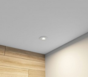 DK2036-WH Встраиваемый светильник влагозащ., IP 44, до 15 Вт, GU10, LED, белый, алюминий в Александровском - alexsandrovskoe.ok-mebel.com | фото 7