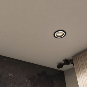 DK2060-BK Встраиваемый светильник IP 20, до 15 Вт, GU10, LED, черный, алюминий в Александровском - alexsandrovskoe.ok-mebel.com | фото 4