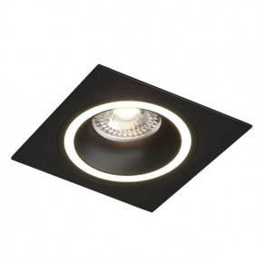 DK2061-BK Встраиваемый светильник IP 20, до 15 Вт, GU10, LED, черный, алюминий в Александровском - alexsandrovskoe.ok-mebel.com | фото