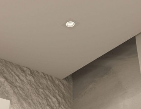 DK2061-WH Встраиваемый светильник IP 20, до 15 Вт, GU10, LED, белый, алюминий в Александровском - alexsandrovskoe.ok-mebel.com | фото 4