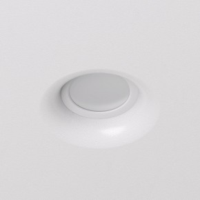 DK2080-WH Встраиваемый точечный светильник для натяжных ПВХ потолков INVIZ, IP 20, до 9 Вт, GU10, LED, белый, ABS-пластик в Александровском - alexsandrovskoe.ok-mebel.com | фото 2