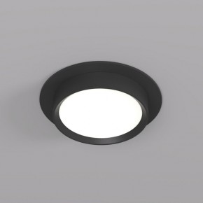 DK2090-BK Встраиваемый светильник FLAT, IP 20, до 15 Вт, GX53, LED, черный, алюминий в Александровском - alexsandrovskoe.ok-mebel.com | фото