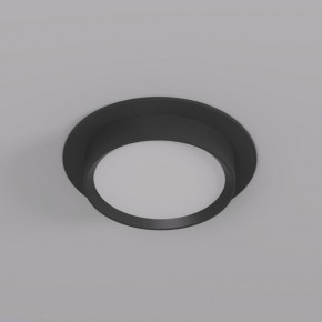 DK2090-BK Встраиваемый светильник FLAT, IP 20, до 15 Вт, GX53, LED, черный, алюминий в Александровском - alexsandrovskoe.ok-mebel.com | фото 2