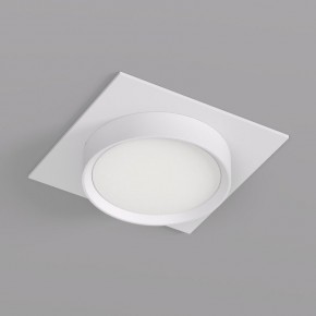 DK2091-WH Встраиваемый светильник FLAT, IP 20, до 15 Вт, GX53, LED, белый, алюминий в Александровском - alexsandrovskoe.ok-mebel.com | фото 2