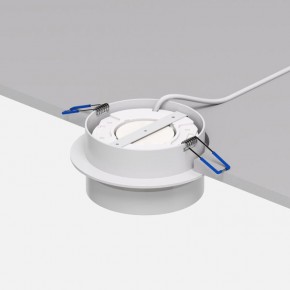 DK2100-WH Встраиваемый светильник NIKO, IP 20, до 15 Вт, GX53, LED, белый, акрил, алюминий в Александровском - alexsandrovskoe.ok-mebel.com | фото 4