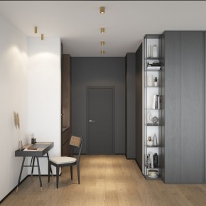 DK2615-SB Накладной светильник SHINE TUBE со светодиодом, D45*H115, IP20, 3000К, 7W, RA?90, сатинированная латунь, алюминий в Александровском - alexsandrovskoe.ok-mebel.com | фото 4