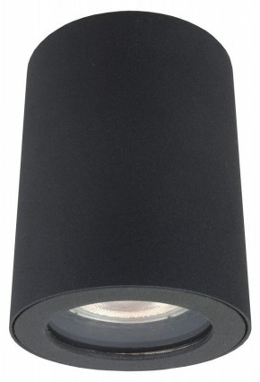 DK3007-BK Накладной светильник влагозащ., IP 44, 15 Вт, GU10, черный, алюминий в Александровском - alexsandrovskoe.ok-mebel.com | фото 2