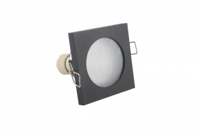 DK3015-BK Встраиваемый светильник влагозащ., IP 44, 50 Вт, GU10, черный, алюминий в Александровском - alexsandrovskoe.ok-mebel.com | фото 4