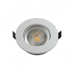 DK3020-CM Встраиваемый светильник, IP 20, 10 Вт, GU5.3, LED, серый, пластик в Александровском - alexsandrovskoe.ok-mebel.com | фото 2