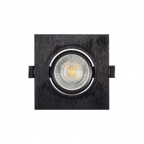 DK3021-BK Встраиваемый светильник, IP 20, 10 Вт, GU5.3, LED, черный, пластик в Александровском - alexsandrovskoe.ok-mebel.com | фото