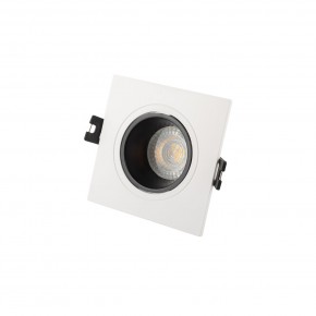 DK3021-WB Встраиваемый светильник, IP 20, 10 Вт, GU5.3, LED, белый/черный, пластик в Александровском - alexsandrovskoe.ok-mebel.com | фото 3