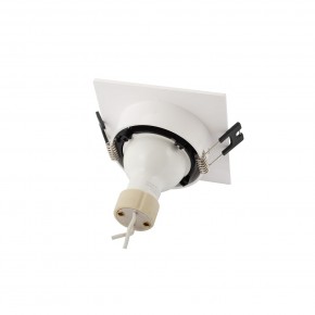 DK3021-WB Встраиваемый светильник, IP 20, 10 Вт, GU5.3, LED, белый/черный, пластик в Александровском - alexsandrovskoe.ok-mebel.com | фото 4