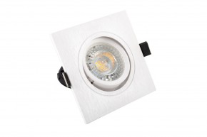 DK3021-WH Встраиваемый светильник, IP 20, 10 Вт, GU5.3, LED, белый, пластик в Александровском - alexsandrovskoe.ok-mebel.com | фото
