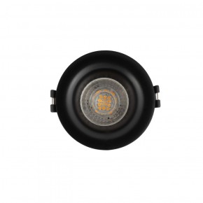 DK3024-BK Встраиваемый светильник, IP 20, 10 Вт, GU5.3, LED, черный, пластик в Александровском - alexsandrovskoe.ok-mebel.com | фото 2
