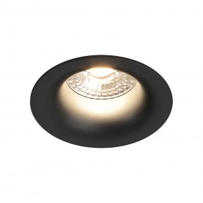 DK3024-BK Встраиваемый светильник, IP 20, 10 Вт, GU5.3, LED, черный, пластик в Александровском - alexsandrovskoe.ok-mebel.com | фото