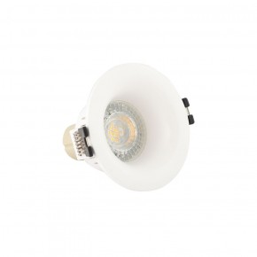 DK3024-WH Встраиваемый светильник, IP 20, 10 Вт, GU5.3, LED, белый, пластик в Александровском - alexsandrovskoe.ok-mebel.com | фото 4