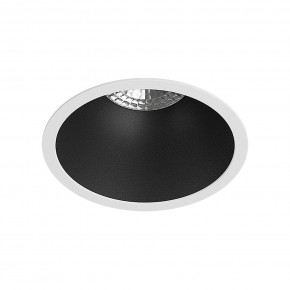 DK3026-WB Встраиваемый светильник, IP 20, 10 Вт, GU5.3, LED, белый/черный, пластик в Александровском - alexsandrovskoe.ok-mebel.com | фото
