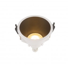 DK3026-WB Встраиваемый светильник, IP 20, 10 Вт, GU5.3, LED, белый/черный, пластик в Александровском - alexsandrovskoe.ok-mebel.com | фото 3