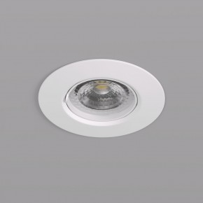 DK3028-WH Встраиваемый светильник, IP 20, 10 Вт, GU5.3, LED, белый, пластик в Александровском - alexsandrovskoe.ok-mebel.com | фото 2