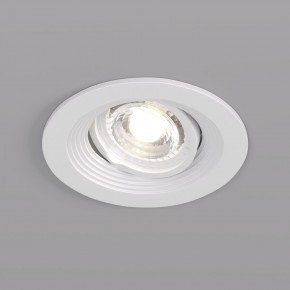 DK3029-WH Встраиваемый светильник, IP 20, 10 Вт, GU5.3, LED, белый, пластик в Александровском - alexsandrovskoe.ok-mebel.com | фото