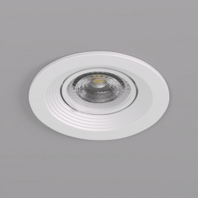 DK3029-WH Встраиваемый светильник, IP 20, 10 Вт, GU5.3, LED, белый, пластик в Александровском - alexsandrovskoe.ok-mebel.com | фото 4
