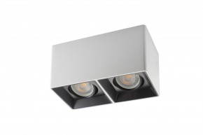 DK3035-WB Светильник накладной IP 20, 10 Вт, GU5.3, LED, белый/черный, пластик в Александровском - alexsandrovskoe.ok-mebel.com | фото 2