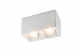 DK3035-WH Светильник накладной IP 20, 10 Вт, GU5.3, LED, белый, пластик в Александровском - alexsandrovskoe.ok-mebel.com | фото
