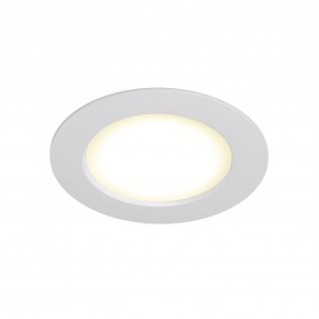 DK3046-WH Встраиваемый светильник, IP 20, 5Вт, LED, белый, пластик в Александровском - alexsandrovskoe.ok-mebel.com | фото 3