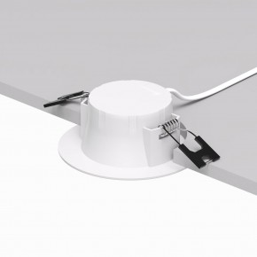 DK3047-WH Встраиваемый светильник IP 20, 5Вт, LED, белый, пластик в Александровском - alexsandrovskoe.ok-mebel.com | фото 4