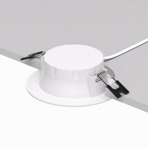DK3048-WH Встраиваемый светильник, IP 20, 7Вт, LED, белый, пластик в Александровском - alexsandrovskoe.ok-mebel.com | фото 3